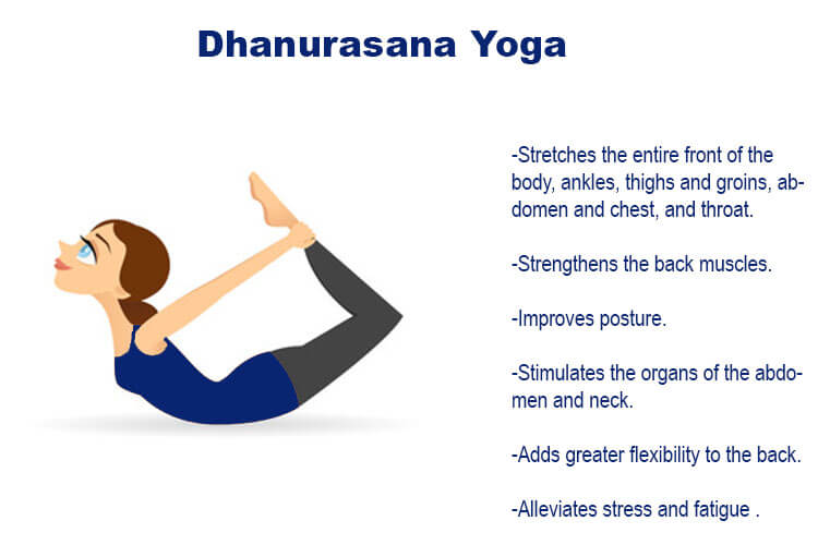 dhanurasana yoga pose